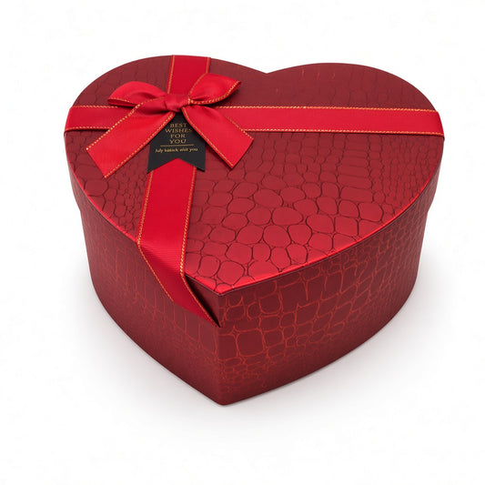 Caja de regalo con forma de corazón – Set de jabones Familiar